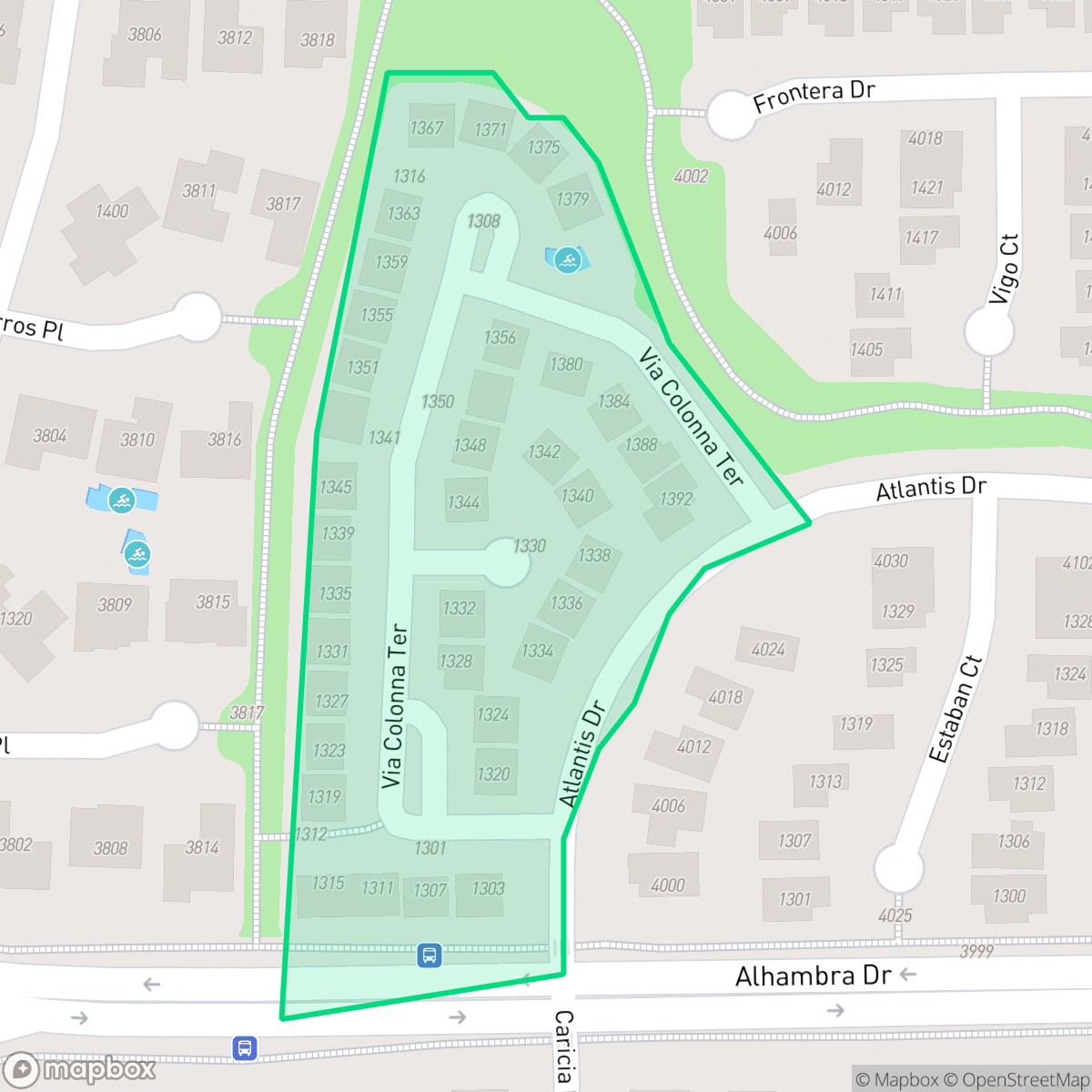 Map showing the location of Cottages North, Davis, CA