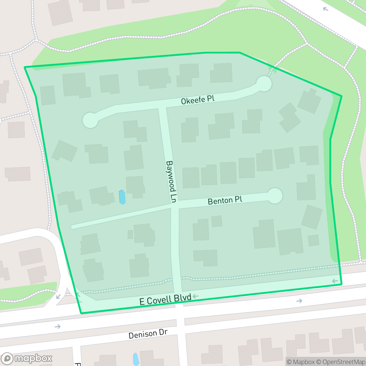 Map showing the location of Covell Farms, Davis, CA