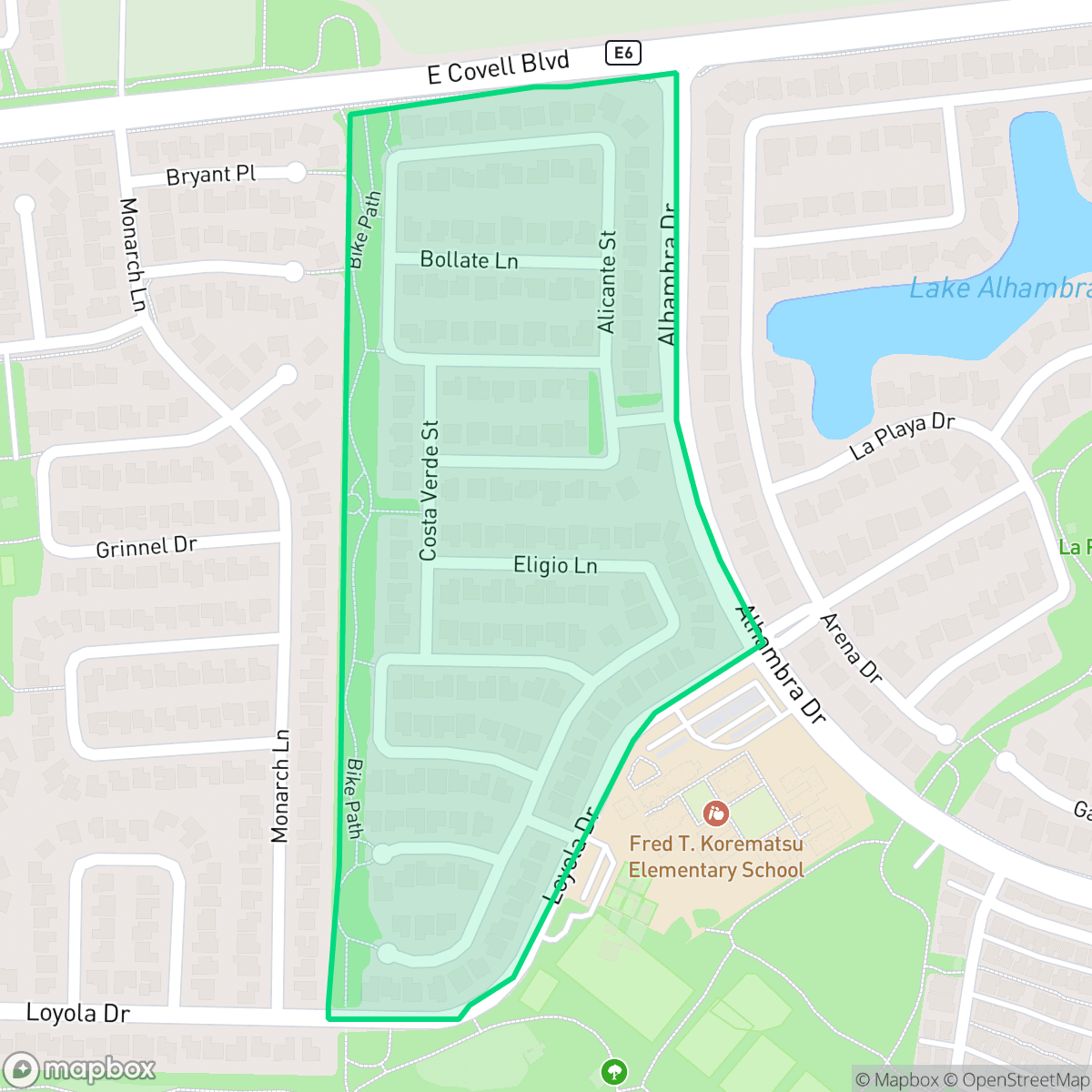 Map showing the location of Graystone Centex Homes, Davis, CA