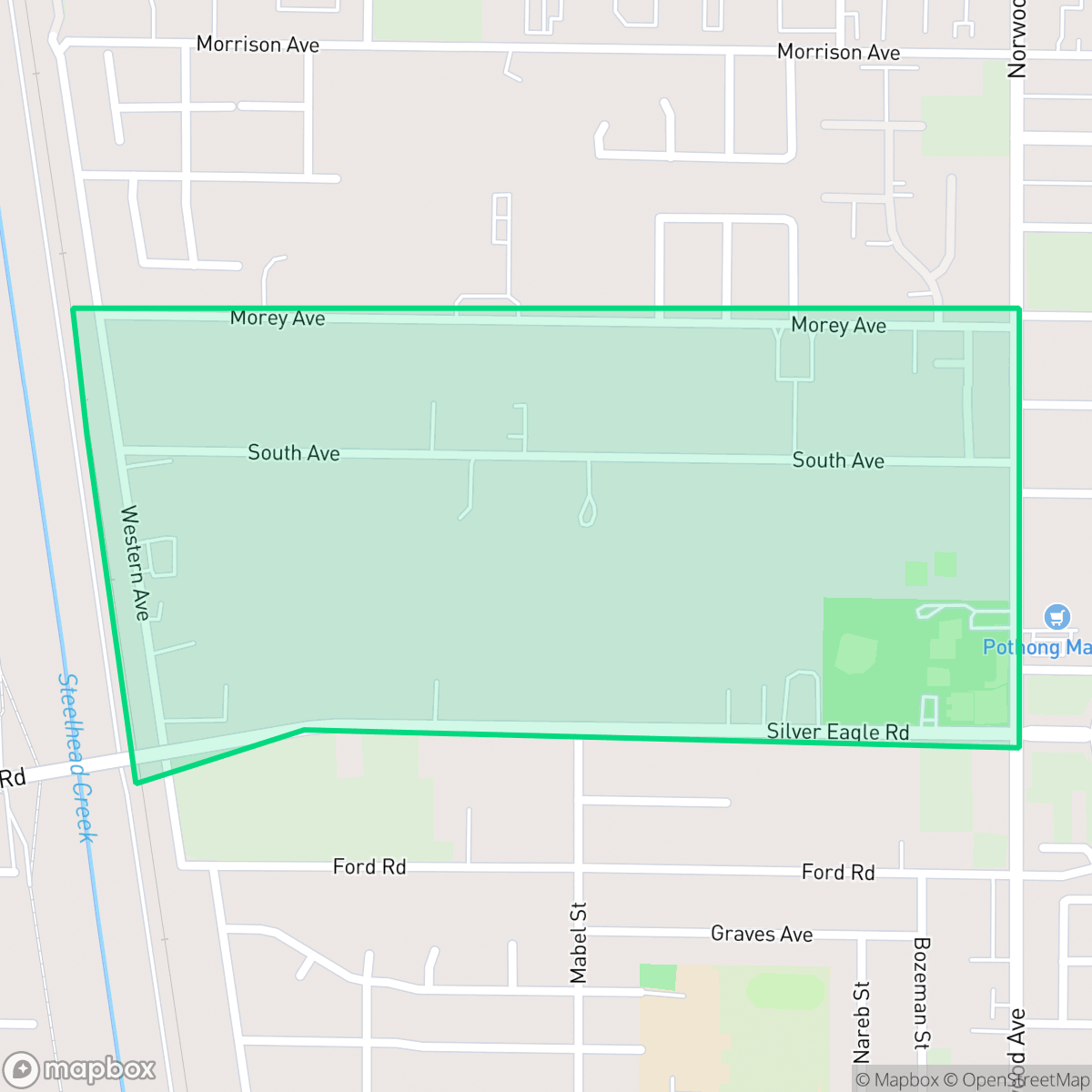 Map showing the location of Johnson Heights, Sacramento, CA