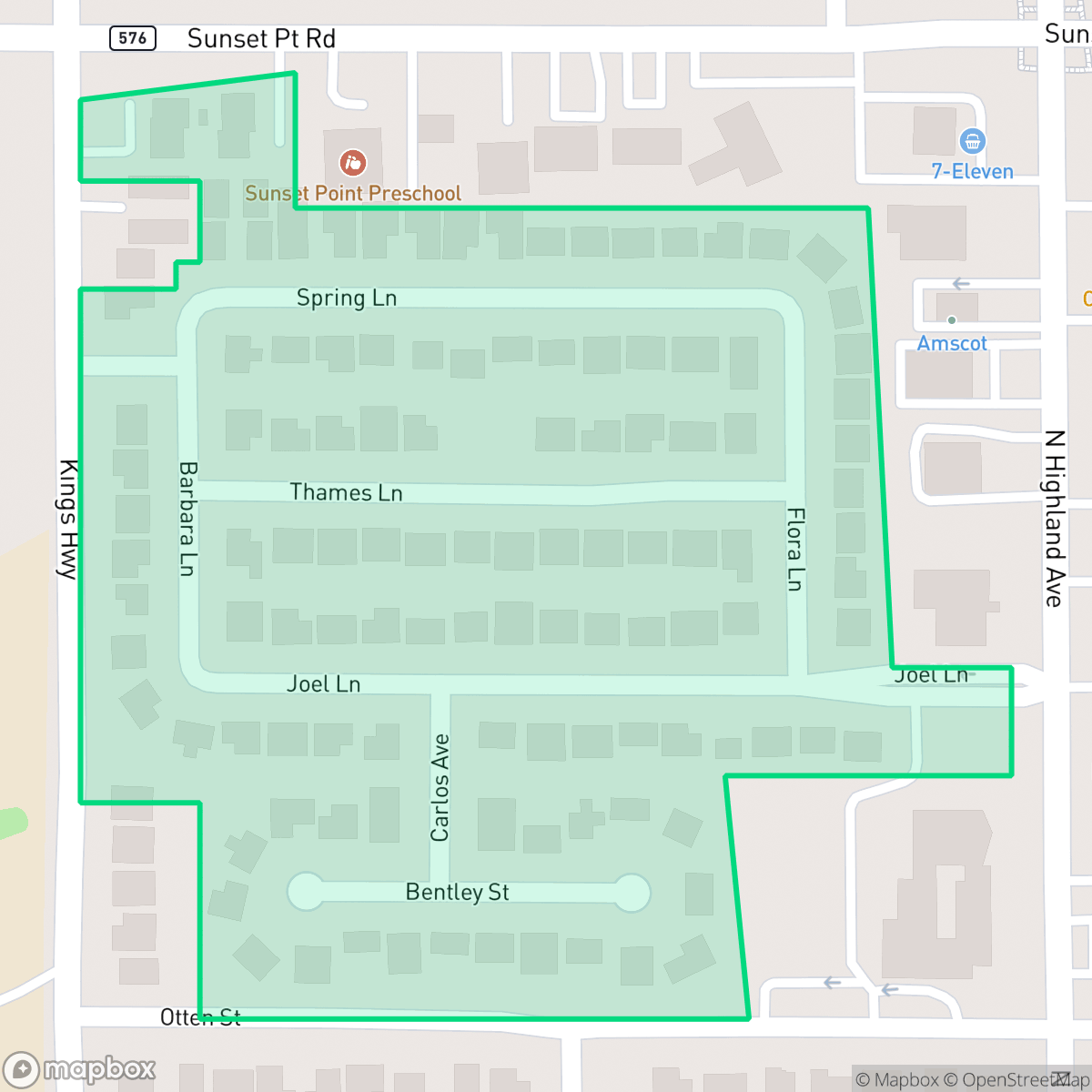 Map showing the location of Brentwood Estates, Clearwater, FL