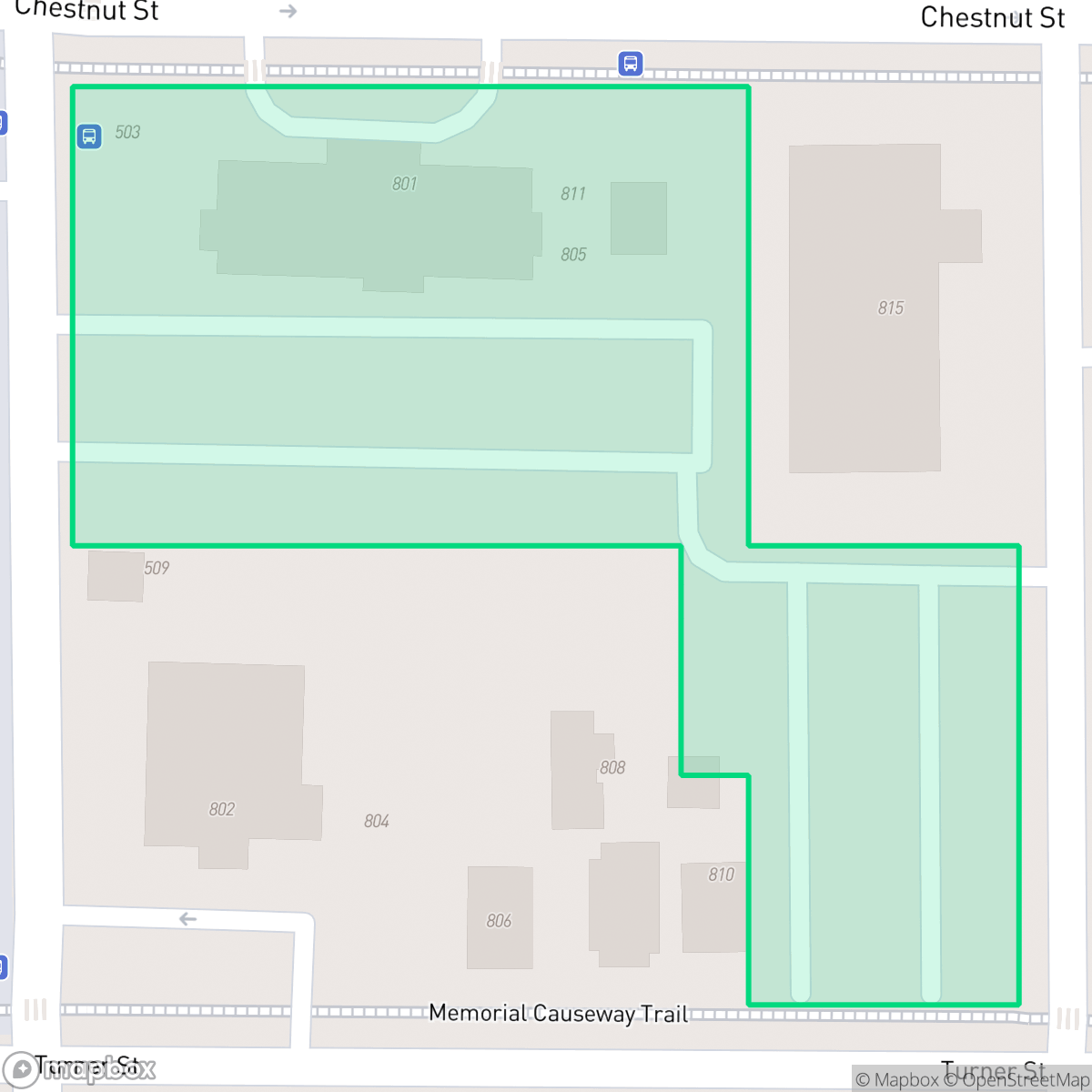 Map showing the location of Prospect Towers Homeowners Association, Clearwater, FL
