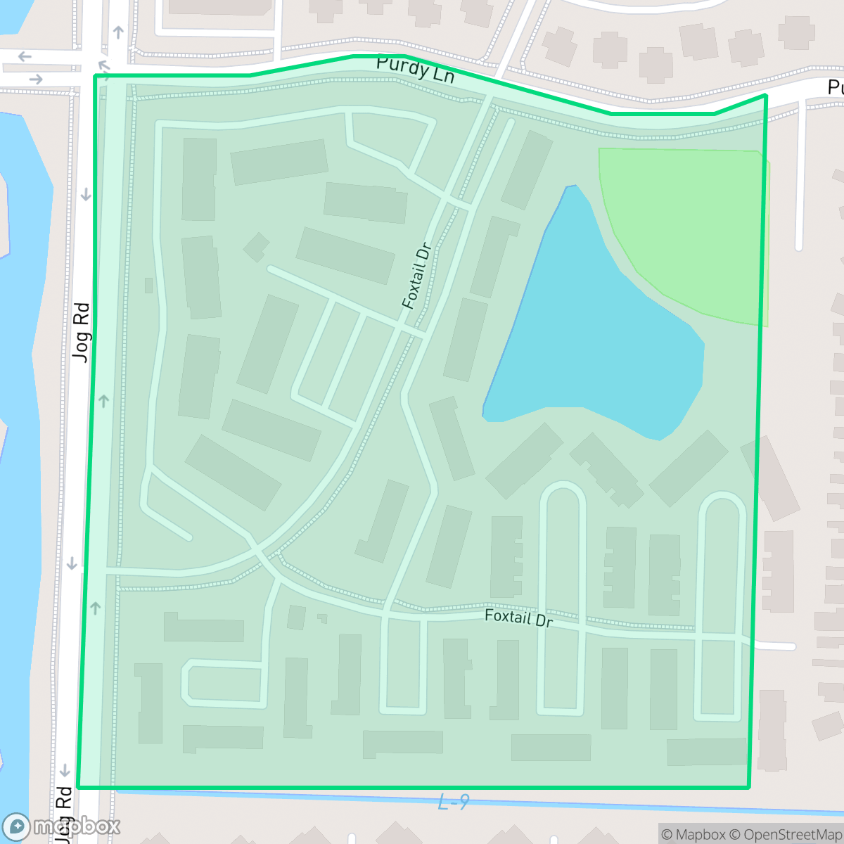 Map showing the location of Charter Club, Greenacres, FL