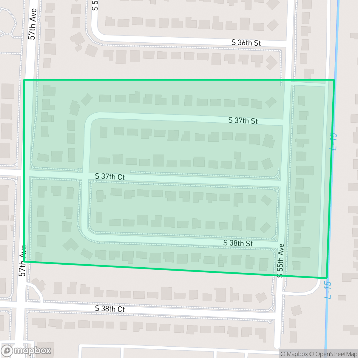 Map showing the location of Lake Worth Hills, Greenacres, FL