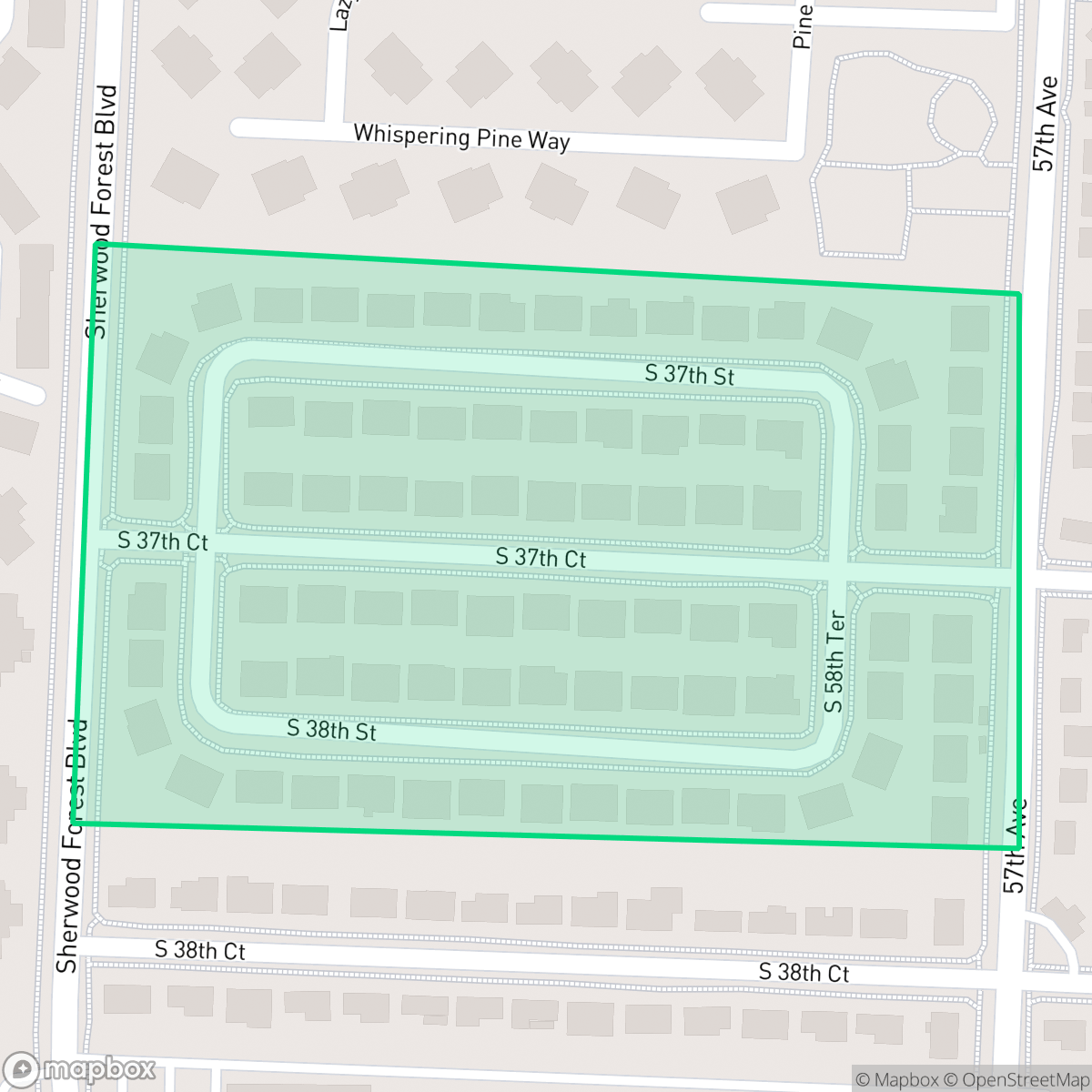 Map showing the location of Villa Del Trio, Greenacres, FL