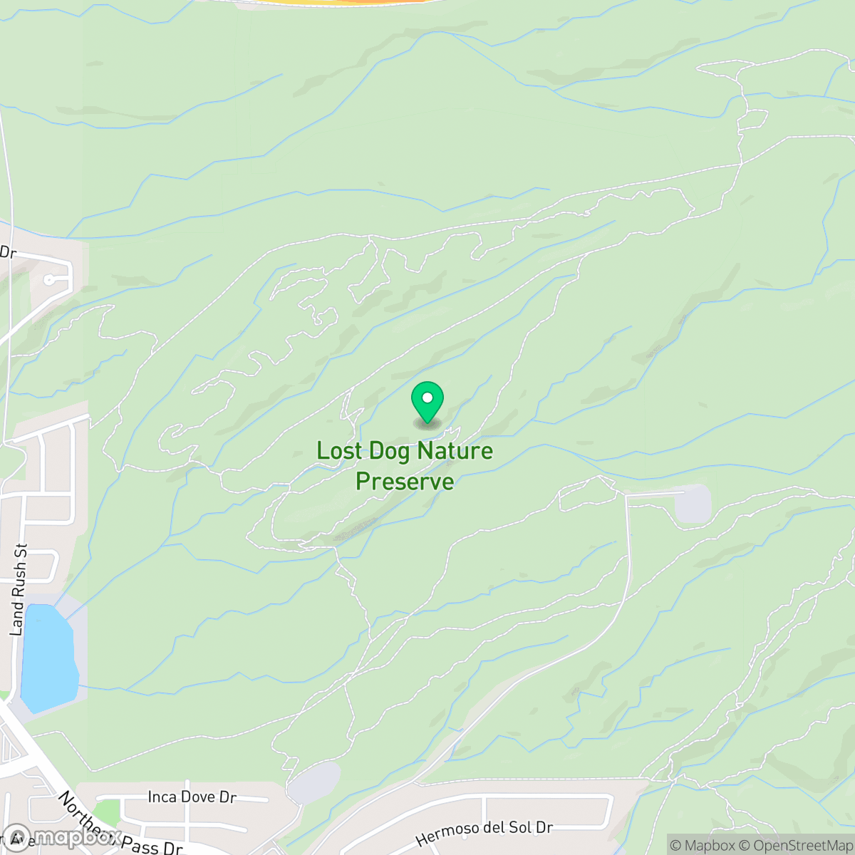 Map showing the location of Northwest, El Paso, TX