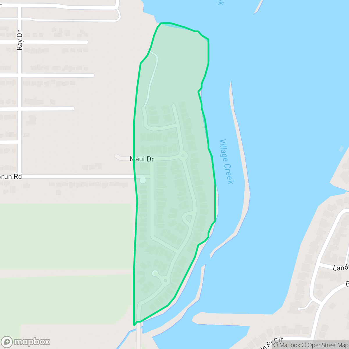 Map showing the location of Waterview at Enchanted Bay, Fort Worth, TX