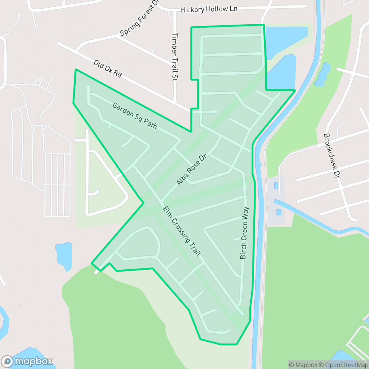 Map showing the location of Forest Village, Houston, TX