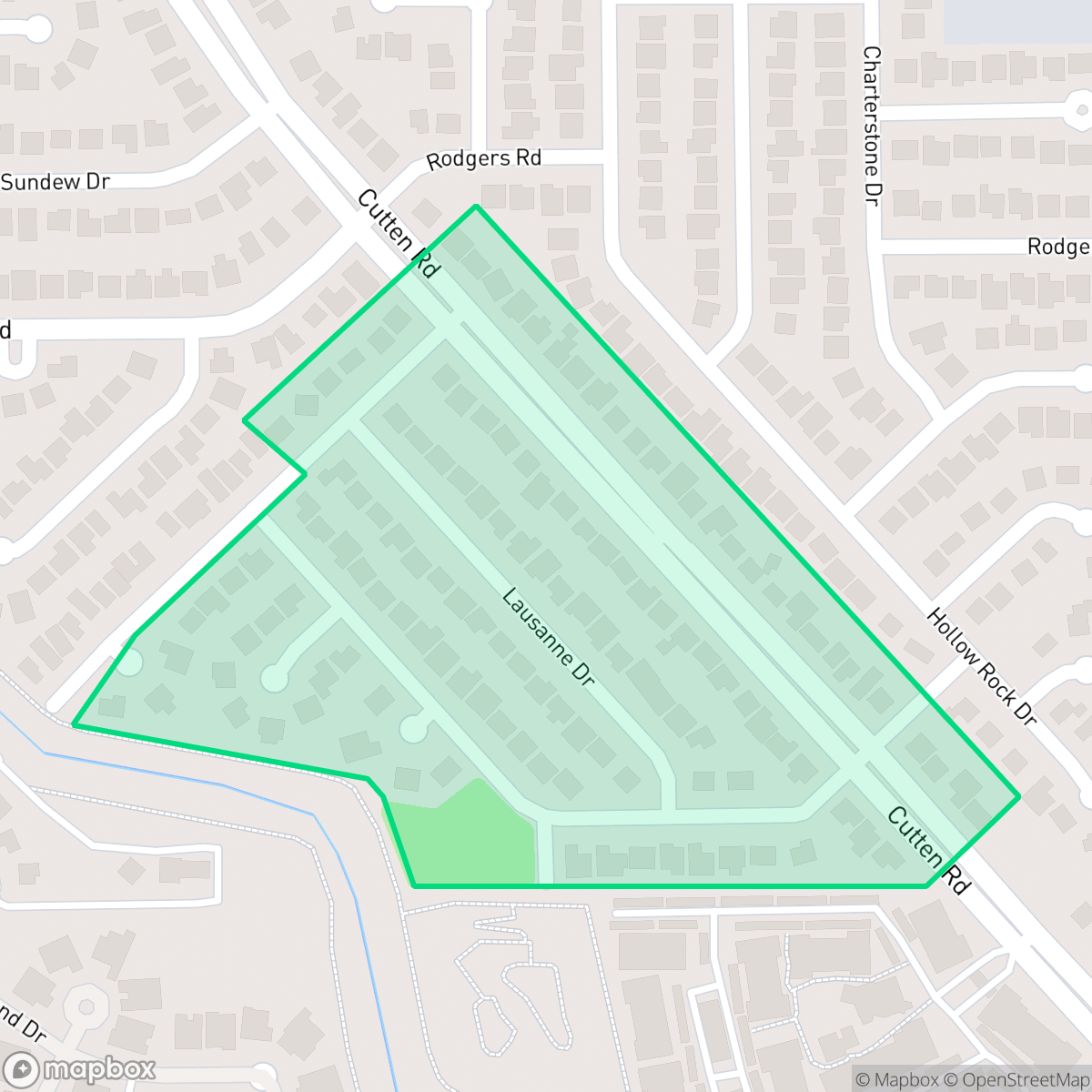 Map showing the location of Majestic Oaks, Houston, TX