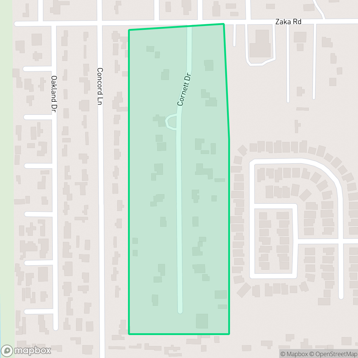 Map showing the location of Wagon Wheel Estates, Houston, TX