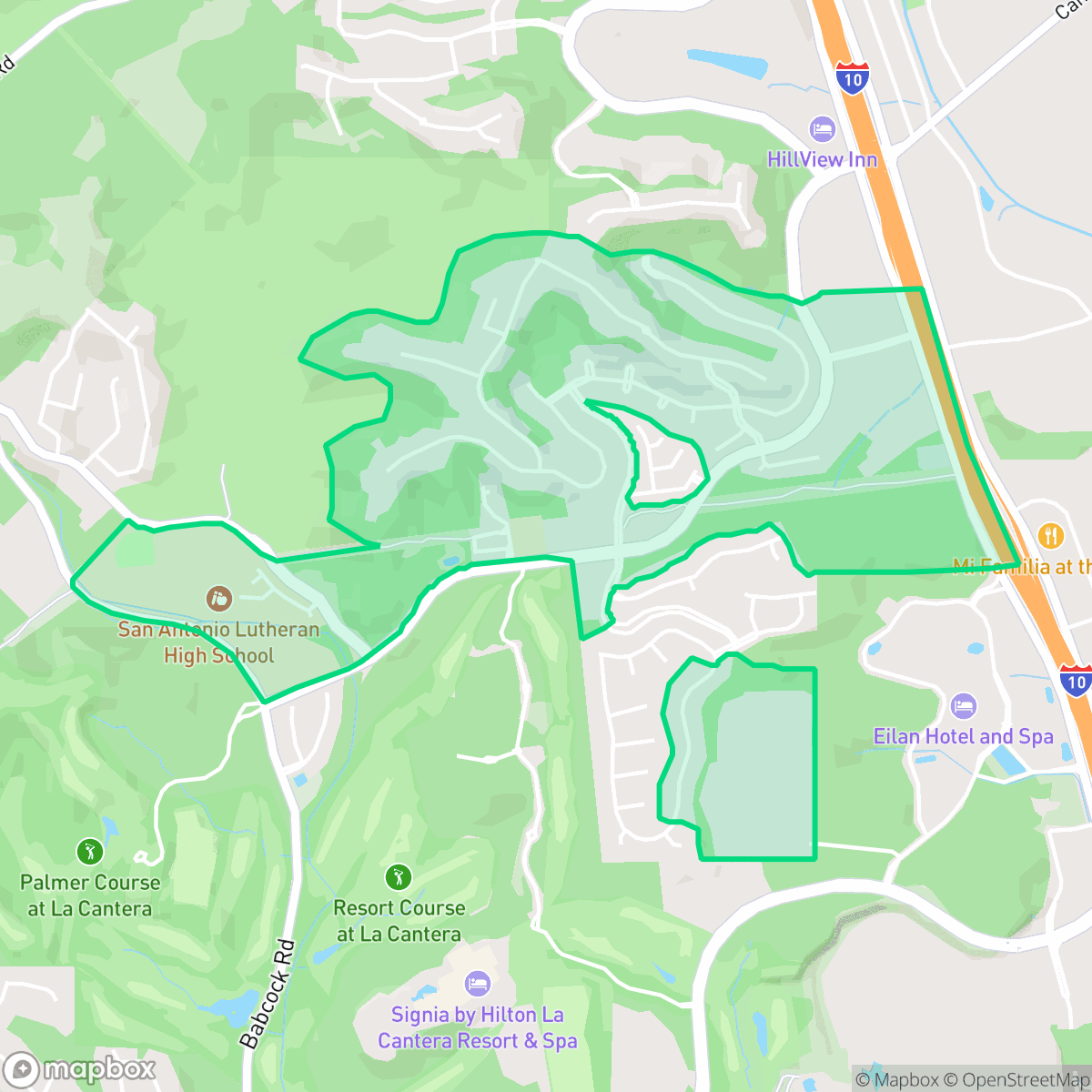 Map showing the location of Crownridge of Texas Owners Association, San Antonio, TX
