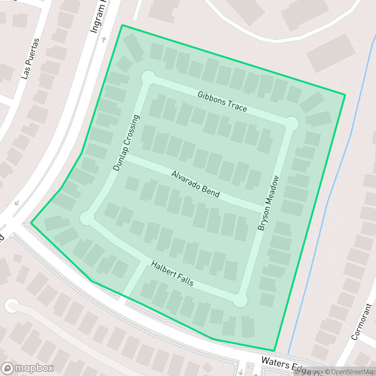 Map showing the location of Lakeview, San Antonio, TX