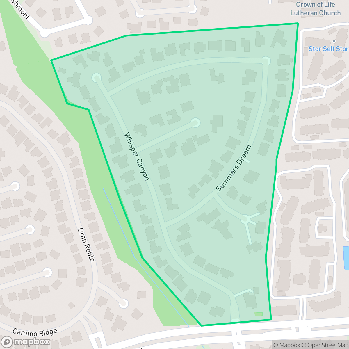 Map showing the location of The Highlands of Sonterra, San Antonio, TX