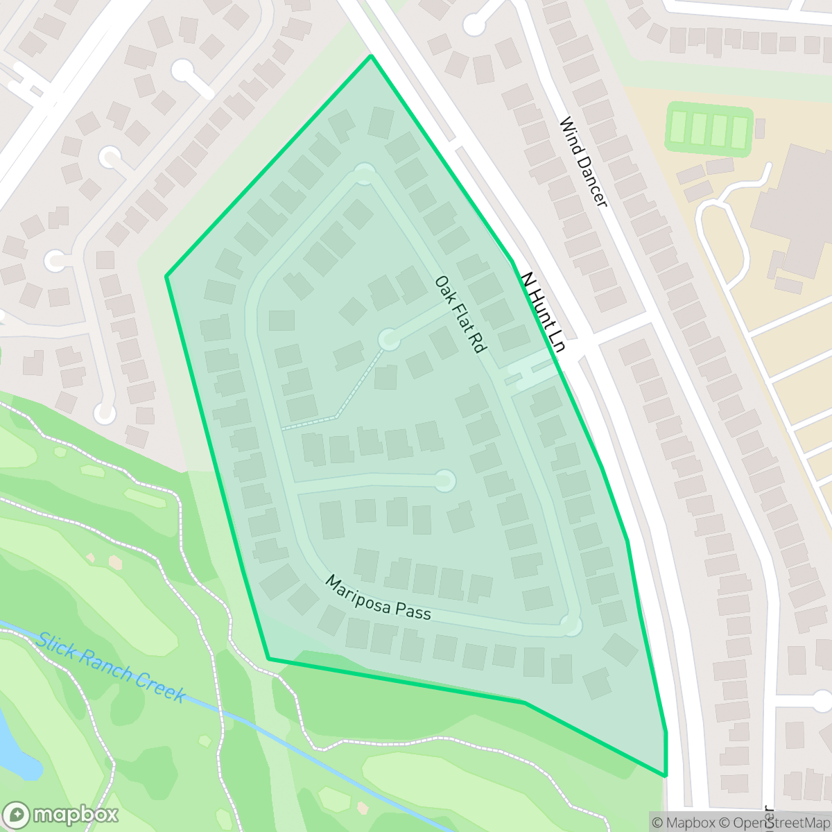Map showing the location of Westover Woods, San Antonio, TX